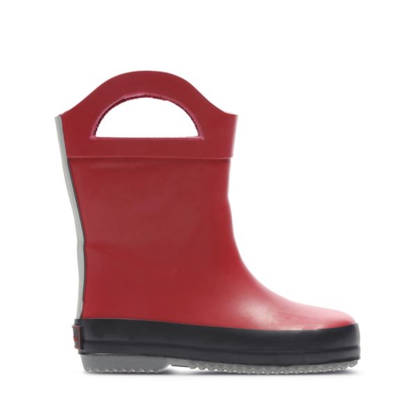 Clarks Boys Tarri Star Toddler Wellies Red | CA-734682